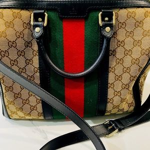 GUCCI - Vintage Gucci Boston Bag - (Some Minor Flaws)